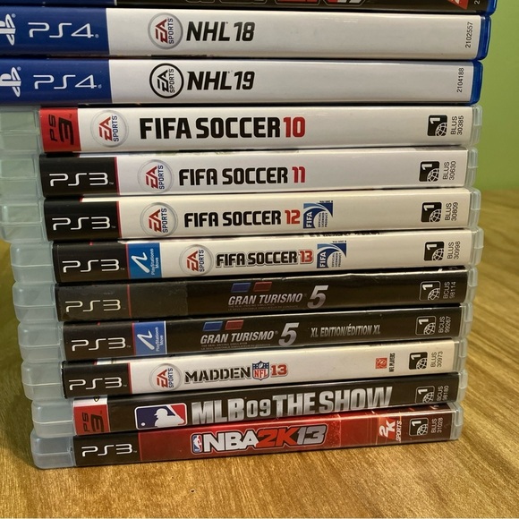 PS3 PS4 PlayStation 3 4 Sports Lot 16 Games Tested Working Condition Varies - Picture 3 of 3